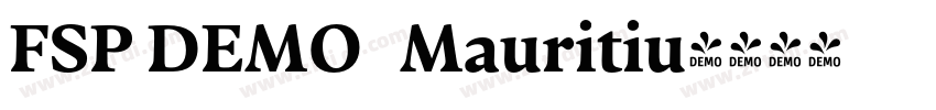 FSP DEMO   Mauritiu字体转换